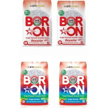 Boron Doğal Mineralli Çamaşır Deterjanı Renkli ve Beyazlar Için 104 Yıkama