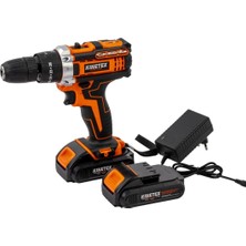 Knitex Kinetex KTX-3265 Çift Bataryalı Şarjlı Matkap 21V