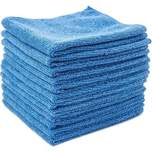 Wilma Çok Amaçlı Mikrofiber Temizlik Bezi Mavi 40X40 cm - 25 Adet