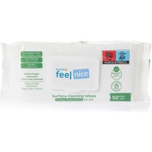 Feel Nice Yüzey Temizleme Mendili 50 Adet