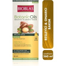 3 Adet Bioblas Botanic Argan Yağı 360 ml