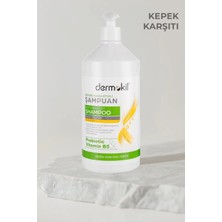 3 Adet Dermokil Şampuan 1 L Kepeğe Karşı