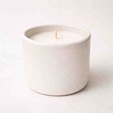 Cogo Seramik Vanilya Aromalı El Yapımı Seramik Mum