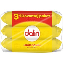 Dalin 3 Adet Klasik Bebek Islak Mendil 3X56 Adet