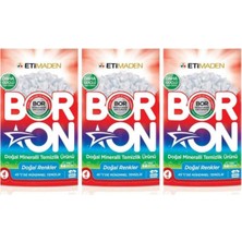 AQUABOR Doğal Mineralli Çamaşır Deterjanı Renkliler Için 78 Yıkama