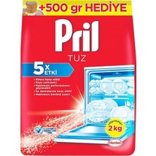 5 Adet Pril Tuz 2 kg