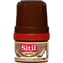 Sitil Ayakkabı Boyası Koyu Kahve Krem 60 ml