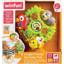 Winfun Dönen Ağaçtaki Orman Arkadaşlarım (4 Adet)