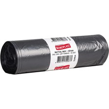 2 Adet Koroplast Battal Boy Büzgülü Çöp Torbası 40 Lı