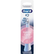 Oral-B Io Gentle Care Diş Fırçası Yedek Başlığı 2'li Orta Sertlikte Beyaz Renkli