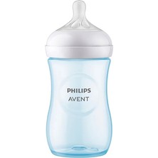 Philips Avent Doğal Tepkili Pp Mavi Biberon 260ML 3-6 Ay (3 Adet)