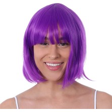 Özbience Renkli ve Eğlenceli Parti Peruk Aksesuarı, Çocuk ve Yetişkinler Için