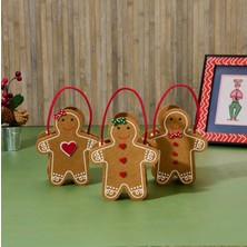 Kpm Zencefilli Kurabiye Hediye Çantası - Asorti - 13X6,5X15,5 cm