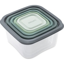 Cozzoni Kapaklı Saklama Kabı Seti 5'li