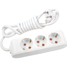 Viko Multi-Let Üçlü Priz Topraklı Kablolu 2 M