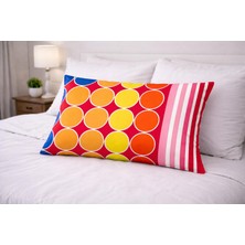 Ber-Tun Tekstil Desenl Yastıkkılıfı Fermuarlı 4'lü Takım