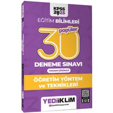 Yediiklim / Kpss 2025 Eğitim Bil 30 Deneme Öğretim Yöntem ve ...