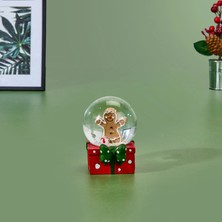 Matmel Deco Ginger Kar Küresi - Renkli - 6x8 cm