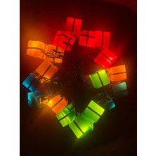 MiraLive 4 Metre 20 LED Pilli 2 Kademeli Hediye Kutusu LED Işık