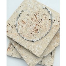 SY Aksesuar Su Yolu Silver Harf Bileklik