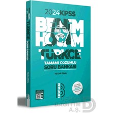Benim Hocam / Kpss 2024 Türkçe (63022) Tamamı Çöszümlü Soru Bankası (Iadesiz)