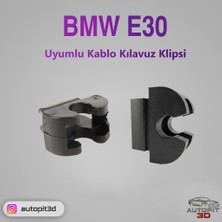 AutoPit 3D Bmw E30 Uyumlu Kablo Kılavuz Klipsi (4'lü Set)