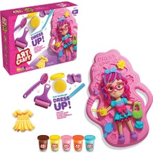 Fen Oyuncak Bebek Giydirme Hamur Set 280 gr (4 Adet)