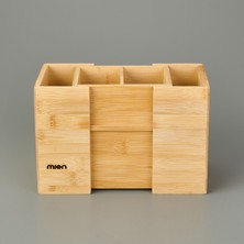 Mien Açılır Bambu Kaşıklık - Açık Kahverengi