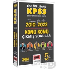 Yargı / Kpss Lise Ön Lisans 2010 - 2022 Konu Konu Çıkmış Sorular