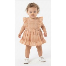 Clara Fisto Elbise - Karamel - 6 - 9 Ay Karamel