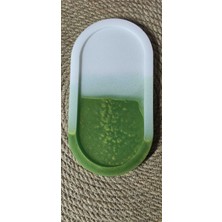 Miina Aksesuar Epoksi Reçine Den Yapılı Dekoratif Kahve ve Çay Bardağı Altlığı