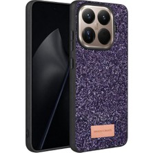 Onegif Xiaomi Mi 15T Pro Bright Simli Kapak - Derin Mor