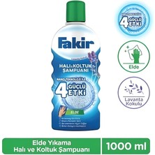 4 Adet Fakir Elde Yıkama Halı ve Koltuk Şampuanı Lavantalı 1000ML
