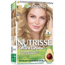 4 Adet Garnier Nutrisse 9 Sarı Saç Boyası