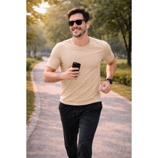 Luxic Core Erkek Slim Fit Eşofman Pantolon Pamuk Polyester Rahat Spor Jogger