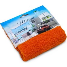 Wilma Secret Mikrofiber Pasta Cila Bezi 40 x 40 cm Turuncu (2 Adet)