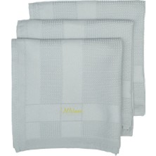 Wilma Lotus Mikrofiber Bez 60×40 3 Lü Set Gri - Mutfak, Banyo, Cam, Araç Temizlik Bezi (4 Adet)