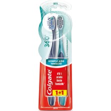 Colgate 360 Orta Diş Fırçası 1+1