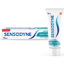 Sensodyne Derin Temizlik Diş Macunu 75ML Kokusuz Derin Temizlik Etkisiyle Ağız Bakımı