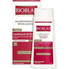 2 Adet Bioblas Sağlıklı Uzama Şampuanı Sarmaşık Bitki Özlü 360 ml