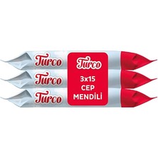 Baby Turco Cep Mendili 3X15 Adet 1 Adet