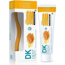3 Adet Dermokil Dk Dent Propolis Özlü Diş Macunu 75 ml + Fırça