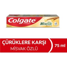 3 Adet Colgate Misvak Özlü Anti Çürük Florürlü Diş Macunu 75 ml