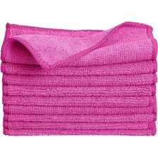 Wilma Mikrofiber Temizlik Bezi Pro Pembe 40X40 cm - 15 Adet
