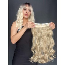 Özbience Dalgalı Geniş Parça Yarımay Çıtçıt Saç Aksesuarı