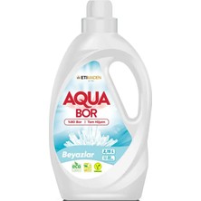 Eti Maden Aquabor Beyazlar Için Sıvı Deterjan 2.15 L 33 Yıkama