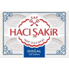 3 Adet Hacı Şakir Doğal Sabun 600 gr