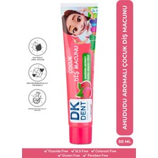 5 Adet Dermokil Dk Dent Ahududu Aromalı Çocuk Diş Macunu 50 ml