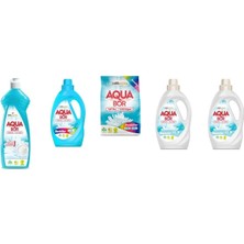 Boron Aquabor Doğal Mineralli Elde Bulaşık + Sıvı Renkliler + 4 kg Renkliler + Sıvı Beyaz + Sıvı Beyaz  5 Li Set