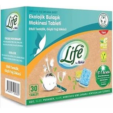 2 Adet Life By Fakir Ekolojik Bulaşık Makinesi Tableti 30LU